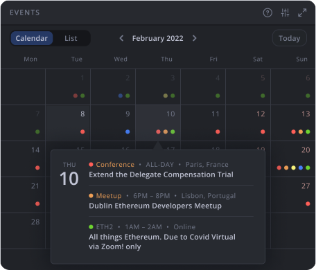 calendar